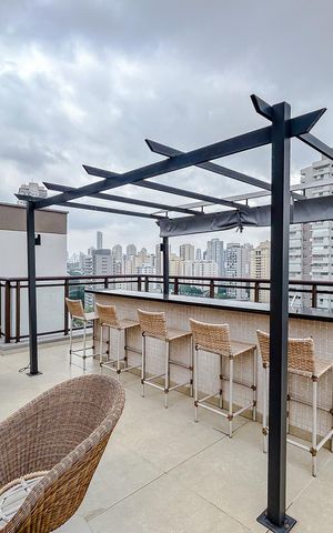 Apartamento para alugar com 42m², 1 quarto e 1 vagaÁrea comum