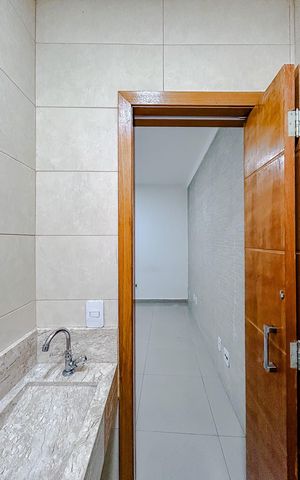 Casa à venda com 120m², 3 quartos e sem vagaBanheiro da Suíte 3