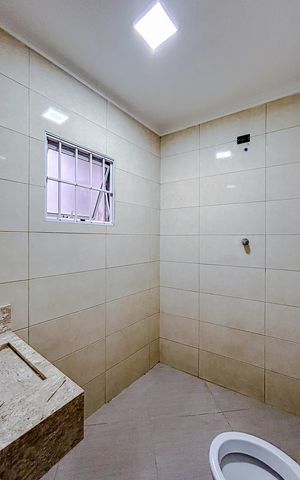 Casa à venda com 120m², 3 quartos e sem vagaBanheiro da Suíte 2