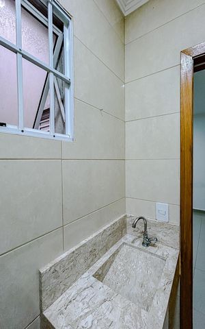 Casa à venda com 120m², 3 quartos e sem vagaBanheiro da Suíte 3