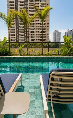 Studio para alugar com 24m², 1 quarto e sem vaga