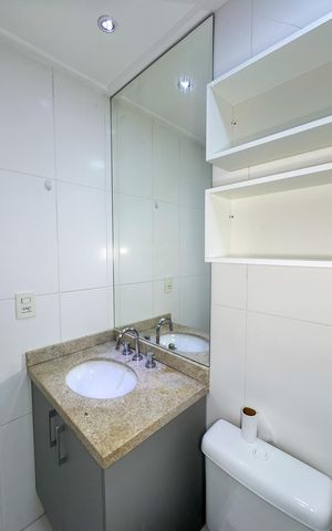 Apartamento para alugar com 49m², 1 quarto e 1 vagaBanheiro da Suíte