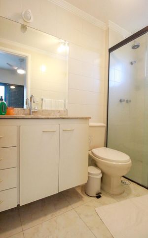 Apartamento à venda com 115m², 3 quartos e 3 vagasBanheiro da Suíte 2