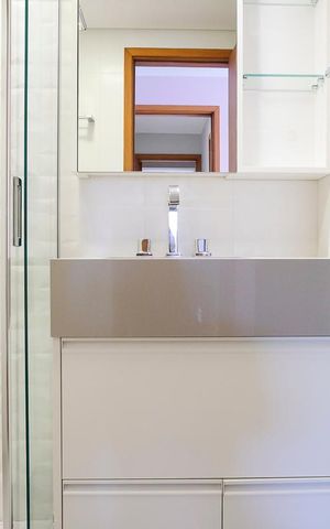 Apartamento à venda com 142m², 3 quartos e 3 vagasBanheiro da suíte 3