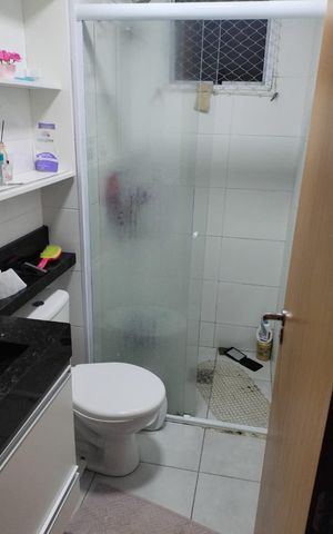 Apartamento à venda com 43m², 2 quartos e 1 vaga Apartamento à venda com 43m², 2 quartos e 1 vagaBanheiro