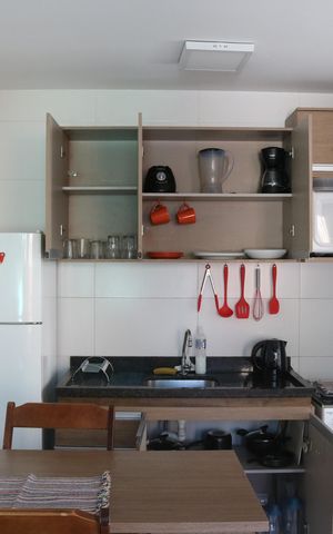 Apartamento à venda com 27m², 1 quarto e sem vagaCozinha e Área de Serviço