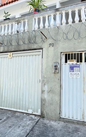 Casa para alugar com 60m², 1 quarto e sem vaga Casa para alugar com 60m², 1 quarto e sem vagaFachada