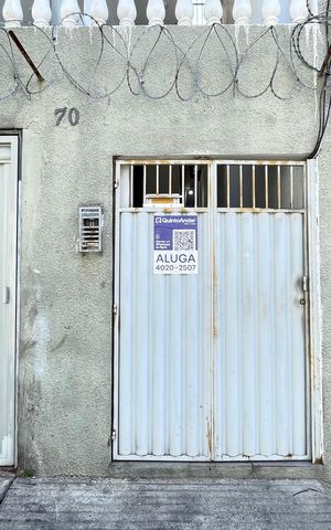 Casa para alugar com 60m², 1 quarto e sem vaga Casa para alugar com 60m², 1 quarto e sem vagaFachada
