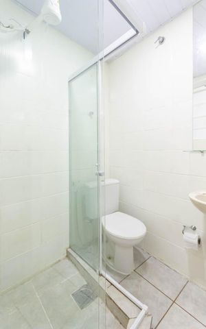 Casa para alugar com 60m², 1 quarto e sem vagaBanheiro social
