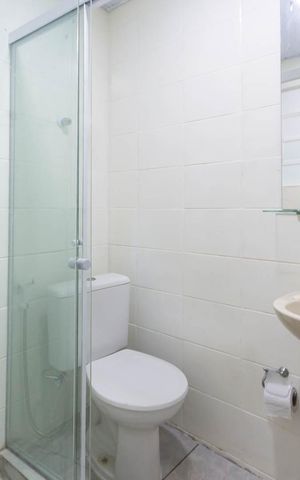Casa para alugar com 60m², 1 quarto e sem vagaBanheiro social