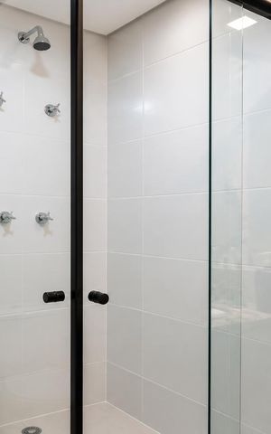 Studio para alugar com 39m², 1 quarto e sem vaga Studio para alugar com 39m², 1 quarto e sem vagaBanheiro