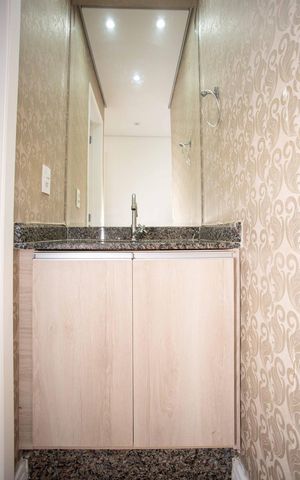 Apartamento à venda com 56m², 2 quartos e 2 vagasBanheiro