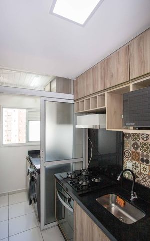 Apartamento à venda com 56m², 2 quartos e 2 vagasCozinha