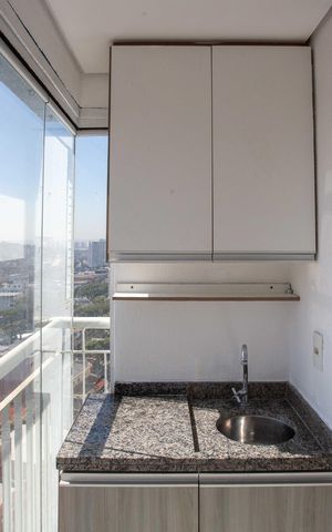 Apartamento à venda com 56m², 2 quartos e 2 vagasVaranda gourmet