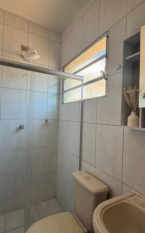 Studio para alugar com 14m², 1 quarto e 1 vaga Studio para alugar com 14m², 1 quarto e 1 vagaBanheiro