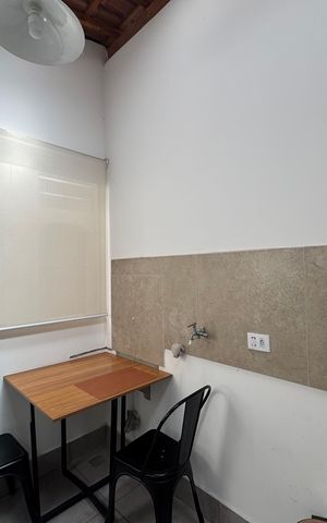 Studio para alugar com 14m², 1 quarto e 1 vaga Studio para alugar com 14m², 1 quarto e 1 vagaÁrea comum - Cozinha coletiva
