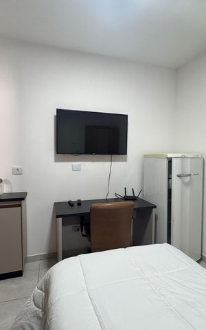 Studio para alugar com 14m², 1 quarto e 1 vaga Studio para alugar com 14m², 1 quarto e 1 vagaQuarto