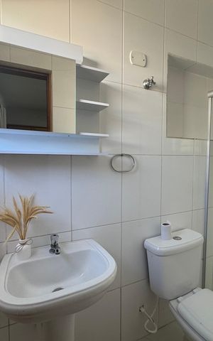Studio para alugar com 15m², 1 quarto e 1 vaga Studio para alugar com 15m², 1 quarto e 1 vagaBanheiro