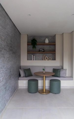 Apartamento para alugar com 32m², 2 quartos e sem vaga Apartamento para alugar com 32m², 2 quartos e sem vagaÁrea comum - Salão de festas