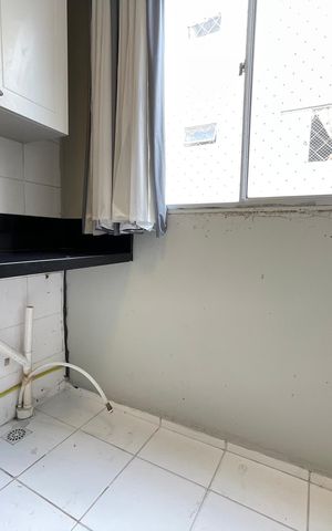 Apartamento para alugar com 45m², 2 quartos e sem vaga Apartamento para alugar com 45m², 2 quartos e sem vagaCozinha e Área de Serviço