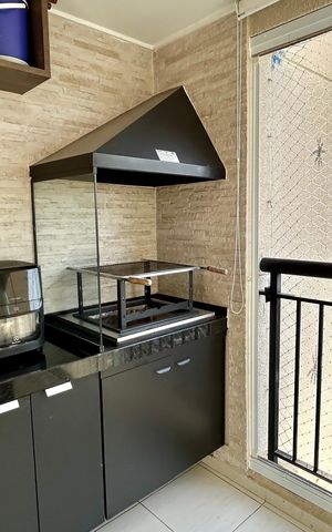 Apartamento para alugar com 68m², 2 quartos e 1 vagaVaranda da Sala