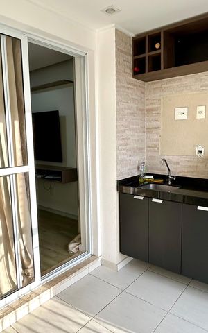 Apartamento para alugar com 68m², 2 quartos e 1 vagaVaranda da Sala