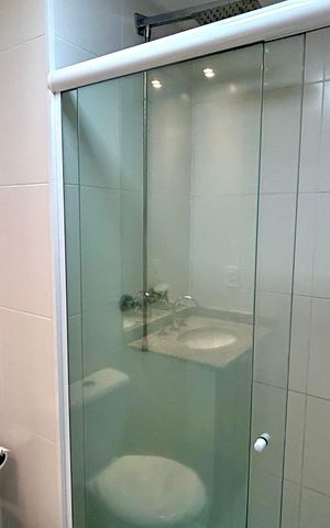 Apartamento para alugar com 68m², 2 quartos e 1 vagaBanheiro da Suíte