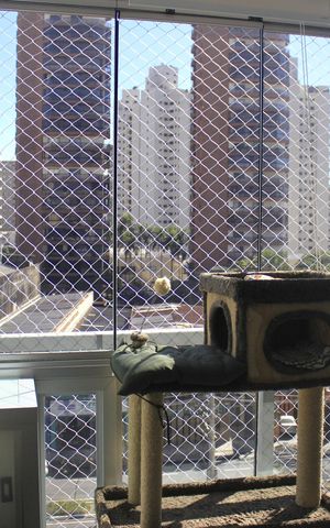 Studio para alugar com 29m², 1 quarto e sem vagaVaranda 