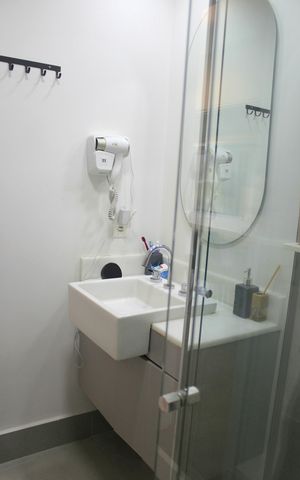 Studio para alugar com 29m², 1 quarto e sem vagaBanheiro 