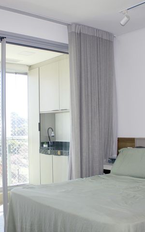 Studio para alugar com 29m², 1 quarto e sem vagaQuarto 