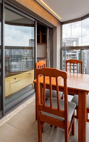 Apartamento para alugar com 39m², 1 quarto e 1 vaga
