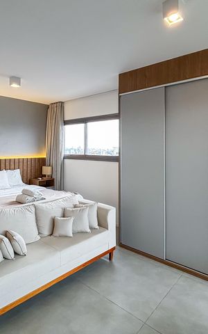 Apartamento para alugar com 39m², 1 quarto e 1 vaga