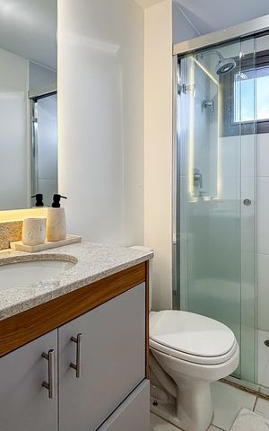 Apartamento para alugar com 39m², 1 quarto e 1 vaga