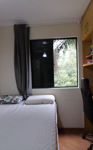 Apartamento à venda com 116m², 4 quartos e 2 vagasQuarto 2