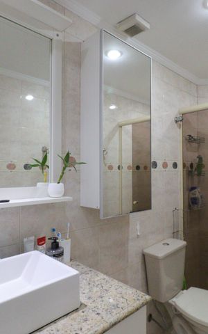 Apartamento à venda com 116m², 4 quartos e 2 vagasBanheiro