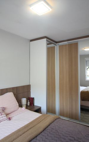 Apartamento para alugar com 57m², 2 quartos e 1 vagaQuarto 1