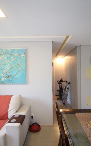 Apartamento para alugar com 57m², 2 quartos e 1 vagaSala