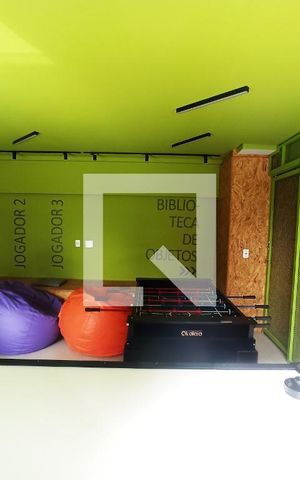 Apartamento para alugar com 30m², 1 quarto e sem vaga Apartamento para alugar com 30m², 1 quarto e sem vagaSalão de jogos