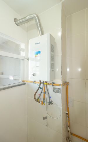 Apartamento à venda com 50m², 2 quartos e 1 vagaAquecedor
