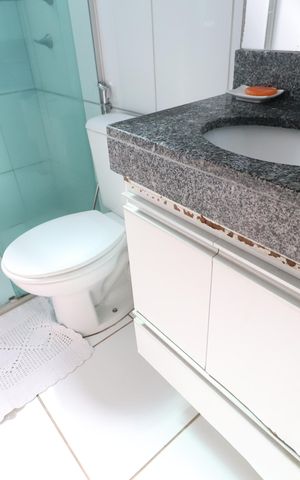 Apartamento para alugar com 45m², 2 quartos e 1 vagaBanheiro Social