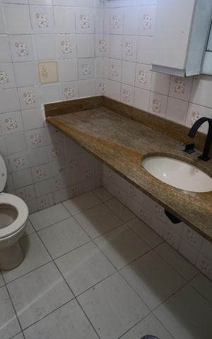 Apartamento para alugar com 100m², 3 quartos e 1 vagaBanheiro da Suíte 1