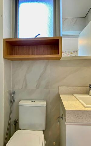 Apartamento para alugar com 186m², 3 quartos e 2 vagas Apartamento para alugar com 186m², 3 quartos e 2 vagasBanheiro 1