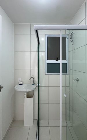Apartamento para alugar com 54m², 2 quartos e 1 vaga Apartamento para alugar com 54m², 2 quartos e 1 vagaBanheiro Social