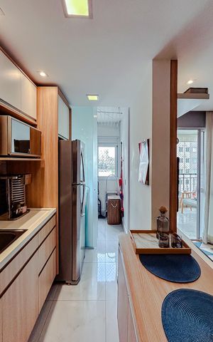 Apartamento à venda com 69m², 2 quartos e 1 vagaCozinha