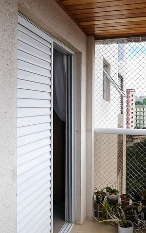 Apartamento à venda com 77m², 2 quartos e 1 vagaVaranda da suíte