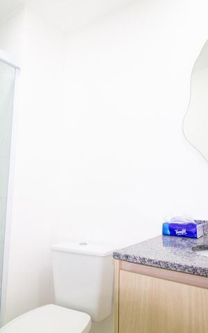 Apartamento à venda com 30m², 1 quarto e sem vaga Apartamento à venda com 30m², 1 quarto e sem vagaBanheiro da Suíte