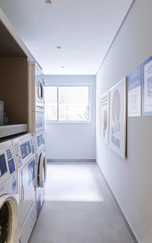 Apartamento à venda com 30m², 1 quarto e sem vaga Apartamento à venda com 30m², 1 quarto e sem vagaÁrea comum - Lavanderia