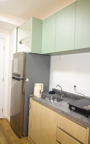 Apartamento à venda com 30m², 1 quarto e sem vaga Apartamento à venda com 30m², 1 quarto e sem vagaCozinha