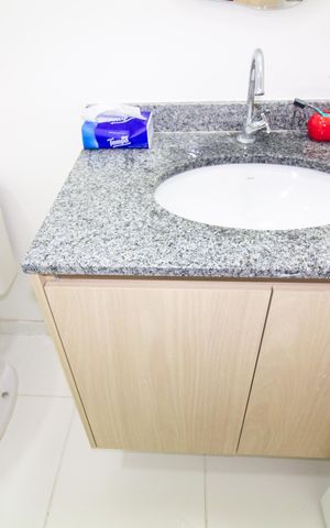 Apartamento à venda com 30m², 1 quarto e sem vaga Apartamento à venda com 30m², 1 quarto e sem vagaBanheiro da Suíte