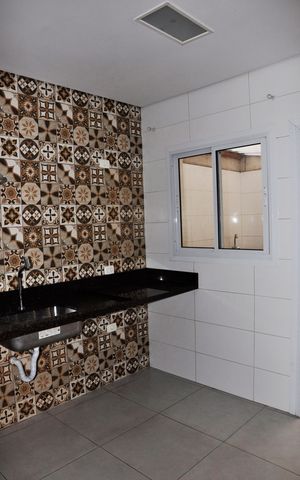 Casa para alugar com 68m², 2 quartos e 1 vaga Casa para alugar com 68m², 2 quartos e 1 vagaDetalhe - Cozinha